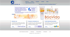 Desktop Screenshot of centralsolutions.com
